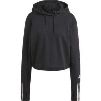 adidas TC 3S HOODIE Női pulóver edzéshez, fekete, méret kép