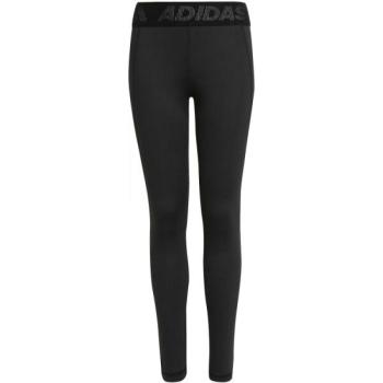 adidas TECHFIT TIGHT Lány sportlegging, fekete, méret kép