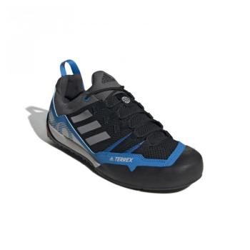 ADIDAS-Terrex Swift Solo Approach core black/grey three/blue rush Fekete 41 1/3 kép