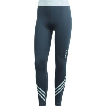 adidas TF 3S 7/8 T Női sportleggings, sötétkék, méret kép