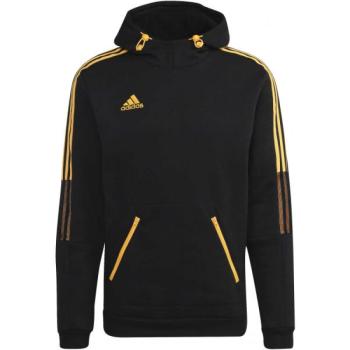 adidas TIRO HOODY WR Férfi pulóver, fekete, méret kép