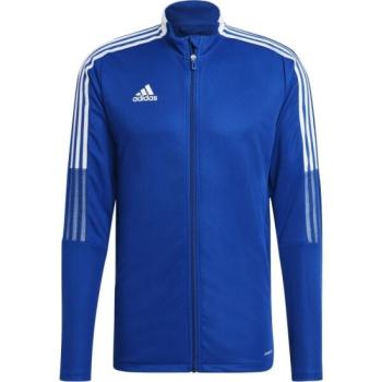 adidas TIRO21 TK JKT Férfi foci pulóver, kék, méret kép