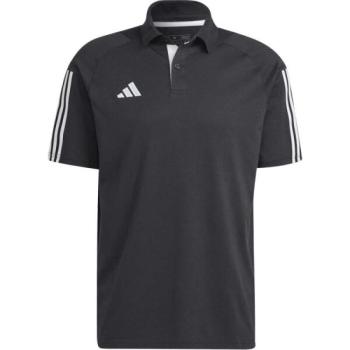 adidas TIRO23 C CO PO Férfi galléros póló, fekete, méret kép