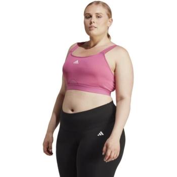 adidas TLRD MOVE HS PS Női plus size melltartó, rózsaszín, méret kép