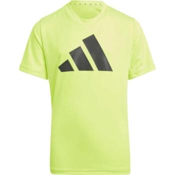 adidas TR-ES LOGO T Fiú póló, sárga, méret kép