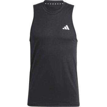 adidas TRAINING ESSENTIALS TANK Férfi sportos ujjatlan felső, fekete, méret kép