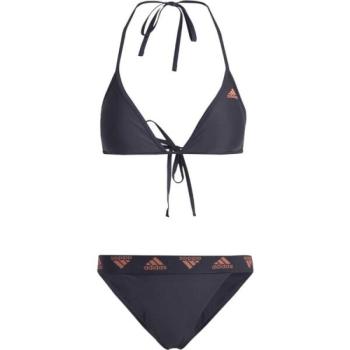 adidas TRIANGLE BIKINI Kétrészes női fürdőruha, sötétszürke, méret kép