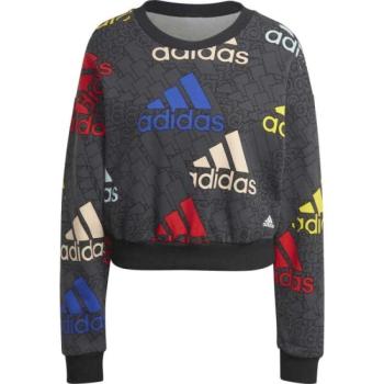 adidas W BLUV Q3 SWT G DGRY Női pulóver, sötétszürke, méret kép