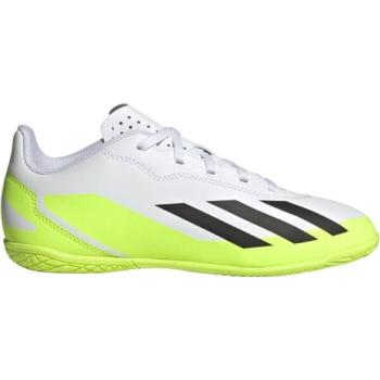 adidas X CRAZYFAST.4 IN J Gyerek teremcipő, fehér, méret 36 kép