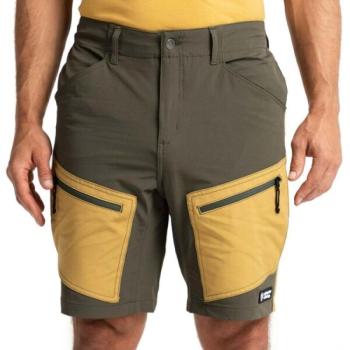 ADVENTER & FISHING FUNCTIONAL OUTDOOR SHORTS SAND & KHAKI Férfi impregnált rövidnadrág, barna, méret kép