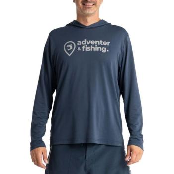 ADVENTER & FISHING UV HOODIE ORIGINAL ADVENTER Férfi funkcionális felső, sötétkék, méret kép