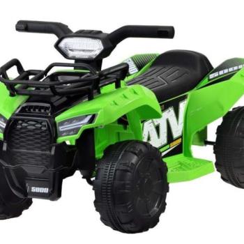 Akkumulátoros gyermek quad 6V-os motorral zöld színben kép