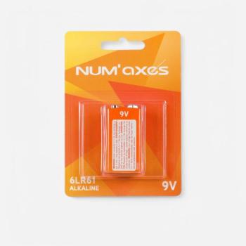 Alkáli elem 6LR61 9V - Num'axes kép