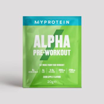 Alpha Pre-Workout - 20g - Zöldalma kép