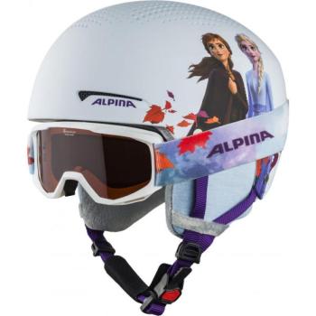 Alpina Sports ZUPO DISNEY SET Gyerek sísisak és szemüveg, fehér, méret kép