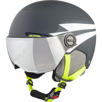 Alpina Sports ZUPO VISOR Gyerek sísisak, sötétszürke, méret kép