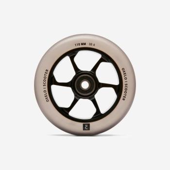 Alumínium kerék 110 mm & PU freestyle rollerhez, füstös szürke Decathlon kép