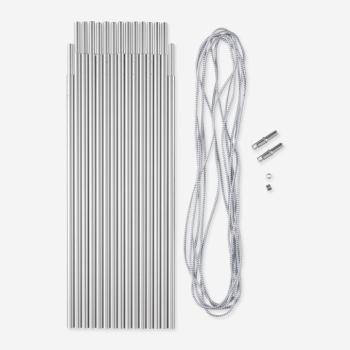 Alumínium rudazat, 4,5 m, Ø 8,5 14 db 32,5 mm Forclaz kép