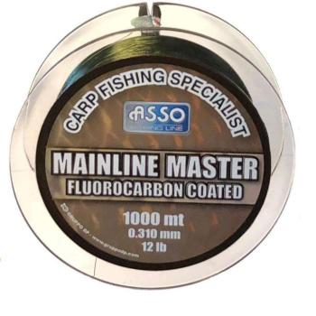 Amm31 asso carp mainline master fcc 1000m 0,31 fluorocarbon zsinór kép