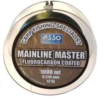 Amm35 asso carp mainline master fcc fluorocarbon monofil zsinór 1... kép