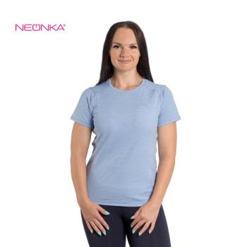 ANTA-SS Tee-WOMEN-862125104-3-Lavender Blue/Heather Grey Kék L kép