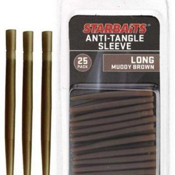 Anti tangle sleeve long barna 4cm (gubancgátló) 25db kép