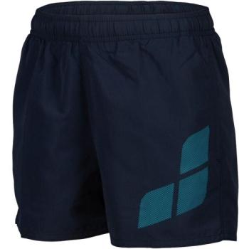 Arena BEACH SHORT LOGO JR Fiú sport rövidnadrág, sötétkék, méret kép