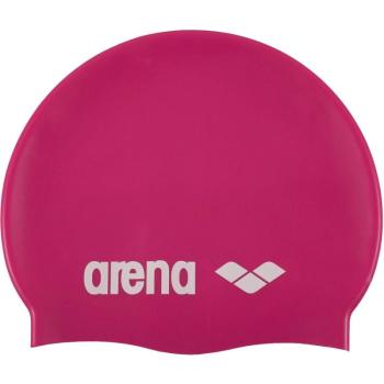 ARENA-Clasic Silicone Cap - fuchsiová-bílá Rózsaszín kép