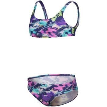 Arena TIE AND DYE BIKINI TOP Lány kétrészes fürdőruha, mix, méret kép