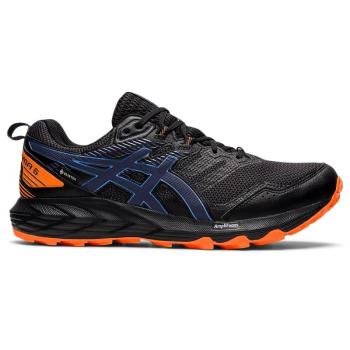 ASICS-Gel Sonoma GTX black/navy blue/orange Fekete 42,5 kép