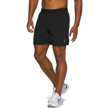 ASICS ROAD 7IN SHORT Férfi rövidnadrág futáshoz, fekete, méret kép