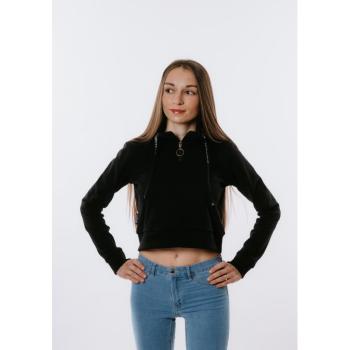 AUTHORITY-H-CROP ZIP_black Fekete XL kép