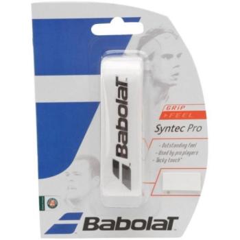 Babolat SYNTEC PRO GRIP WHITE Teniszütő grip, fehér, méret kép