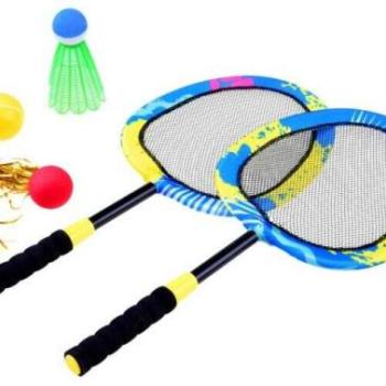 Badminton Tollasütő 3 Féle Labdával kép