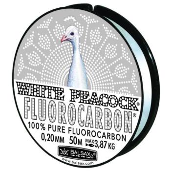 Balsax white peacock 0,18mm/50m fluorcarbon zsinór kép