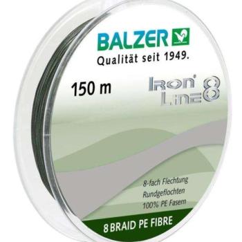 Balzer iron line 8 150m 0,08mm fonott zsinór kép