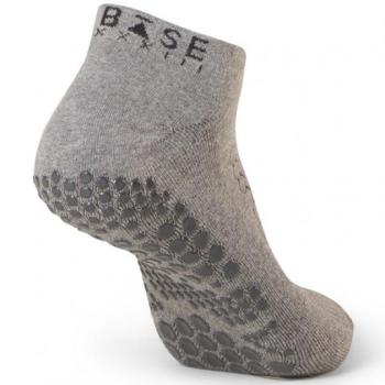 Base 33 férfi sport csúszásgátló zokni Low Rise GRIP alacsony szürke Méret: M 39-42,5 kép