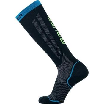 Bauer PERFORMANCE TALL SKATE SOCK Hosszú szárú kompressziós zokni, fekete, méret kép