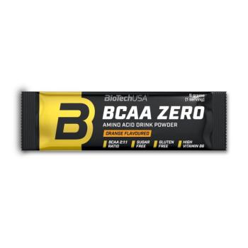 BCAA italpor, narancs, 9 g - Zero Biotechusa kép