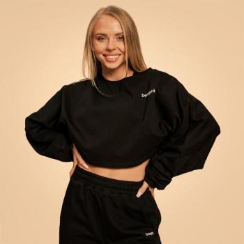 BeastPink Bliss Cropped női pulóver Black kép