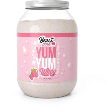 BeastPink Yum Yum Whey Protein 1000 g, strawberry splash kép