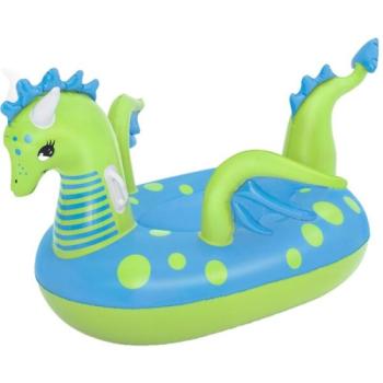 Bestway FANTASY DRAGON RIDE-ON Felfújható sárkány, zöld, méret kép