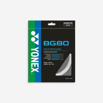 BG 80 fehér színű tollaslabda ütőhúr Yonex kép