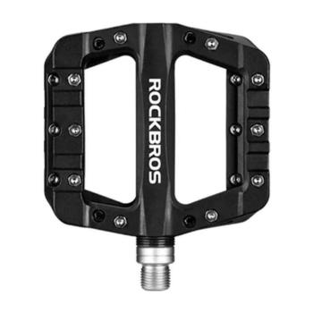 Bicycle pedals, platform, nylon Rockbros 2017-12CBK (black) kép