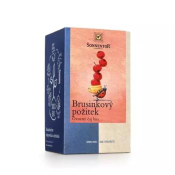 BIO áfonyás gyümölcstea 18x2,8g - Sonnentor kép