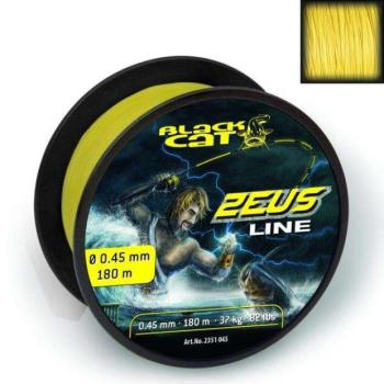 Black cat ? 0,45mm zeus line h: 180m 37kg / 82lbs sárga kép