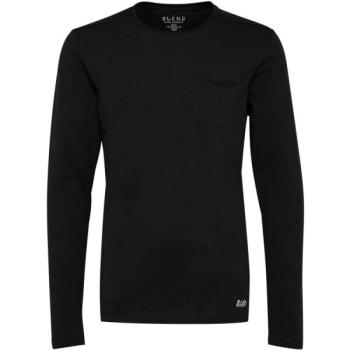 BLEND T-SHIRT L/S Férfi felső, fekete, méret kép