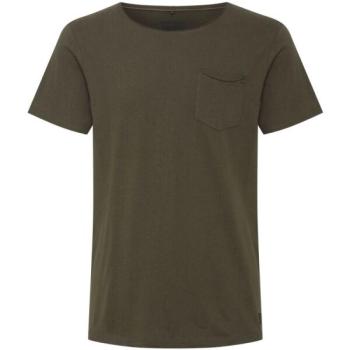 BLEND T-SHIRT S/S Férfi póló, khaki, méret kép