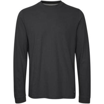 BLEND TEE REGULAR FIT LS Férfi felső, sötétszürke, méret kép