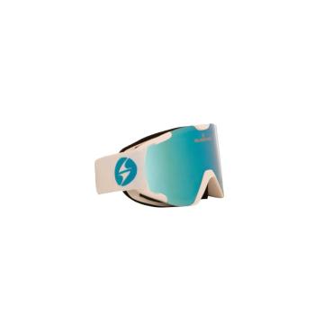 BLIZZARD-952 DAO, white shiny, smoke lens S21 + full revo ice blue Fehér kép